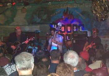 Scotty Moore and Lee Rocker Preforming at House of Blues