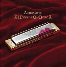 Album Cover fro Aerosmith Honkin on Bobo